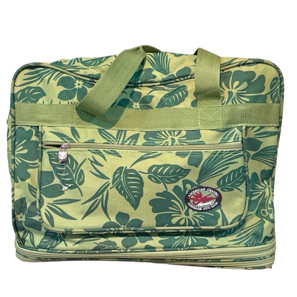American Travel Luggage And Travel Hawaiin Rolling Weekender Bag - Picture 2 of 11